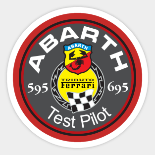 ABARTH Test Pilot Sticker